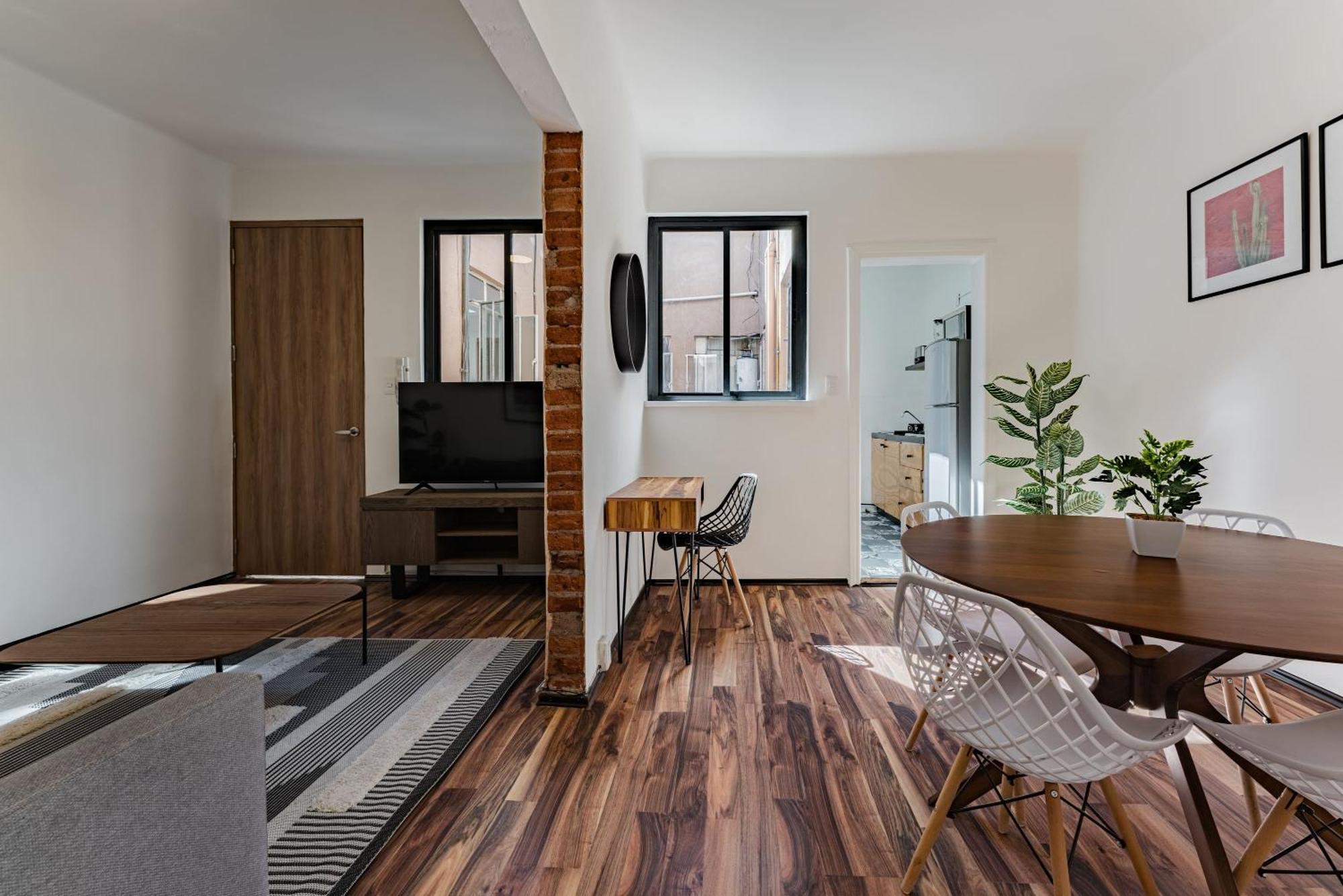 Апартаменты Santa Ma La Ribera Lofts By Vh Мехико Экстерьер фото